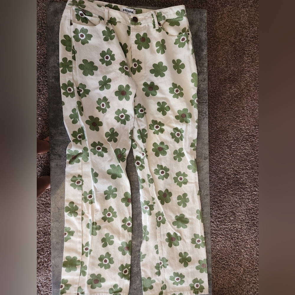 RSQ flower jeans